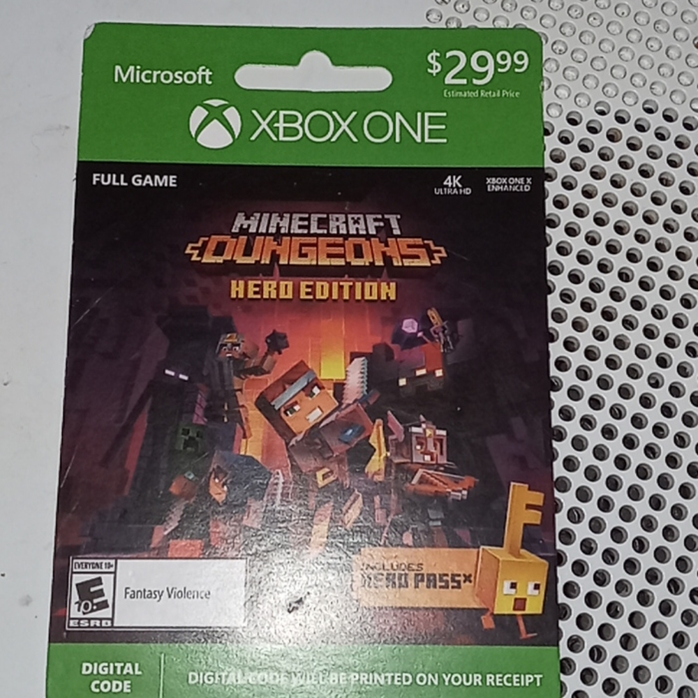 Minecraft dungeons hero addition includes hero pas